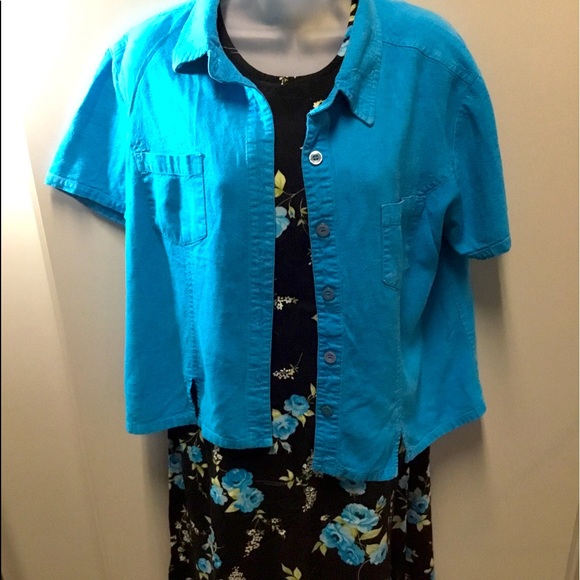 2 piece sleeveless midi dress with matching short sleeved jacket - Picture 1 of 11